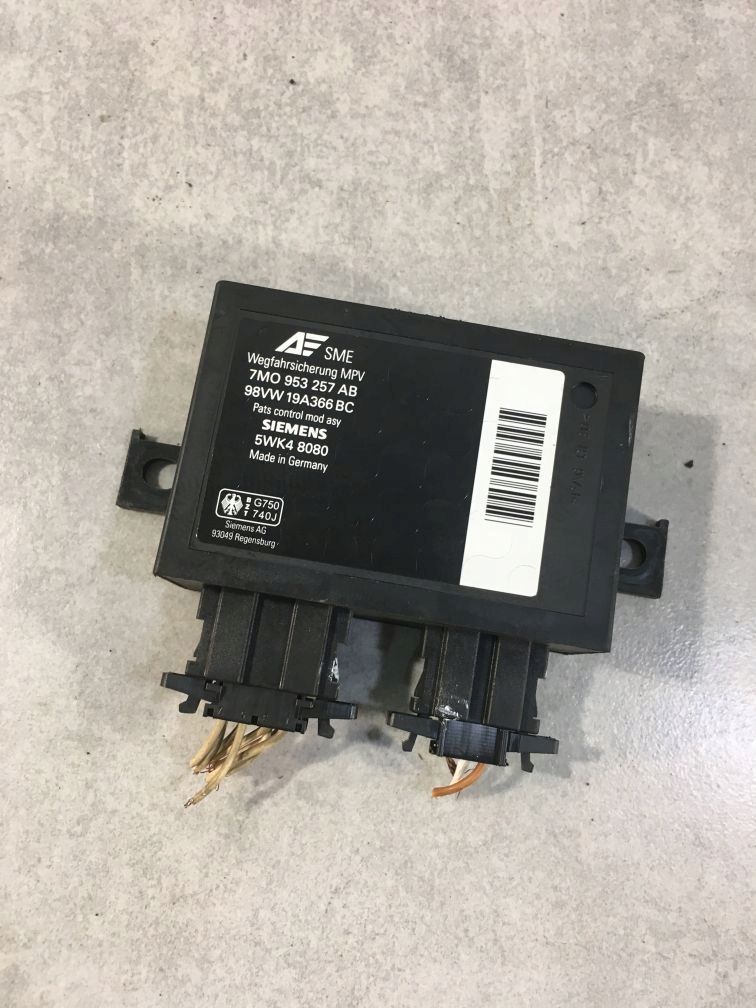 фото №1, Модуль иммобилайзер ford galaxy 1.9 tdi 7m0953257ab