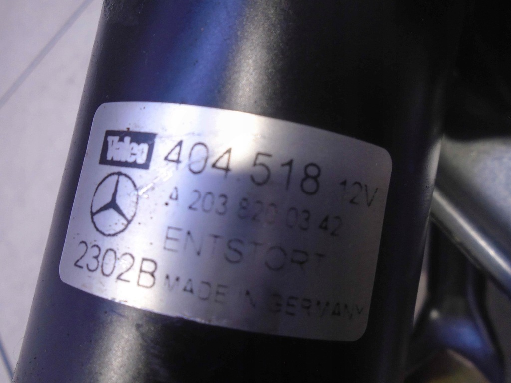 фото №6, Механизм дворник mercedes w 203 a2038200342