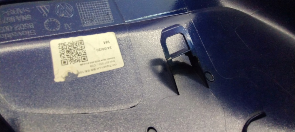 фото №8, Корпус дзеркало ліва vw tiguan ii c5b