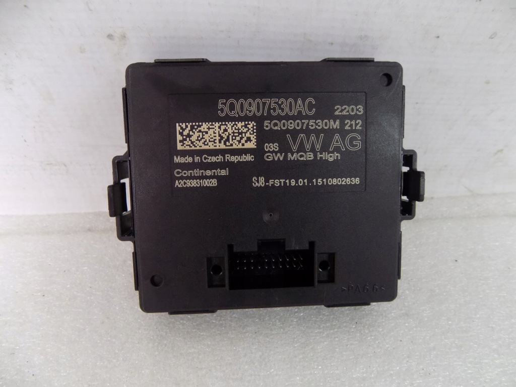 фото №1, Vw skoda seat модуль шлюз 5q0907530ac
