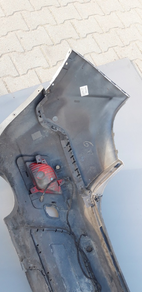 Бампер задний opel mokka a pdc 95352037 серебристый 12-16r Киев