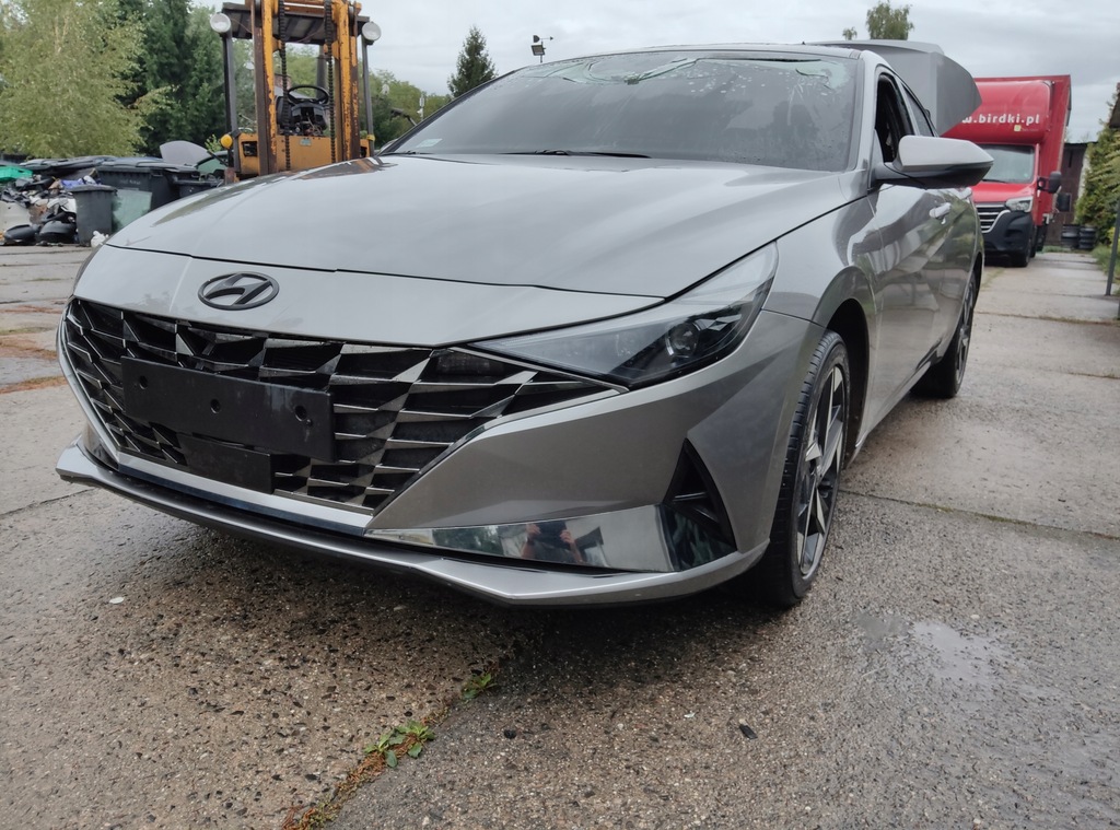 фото №7, Hyundai elantra vii капот бампер крила лампа pas передній kompletny перед