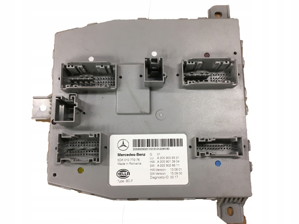 фото №1, Модуль блок управления sam mercedes w253 glc