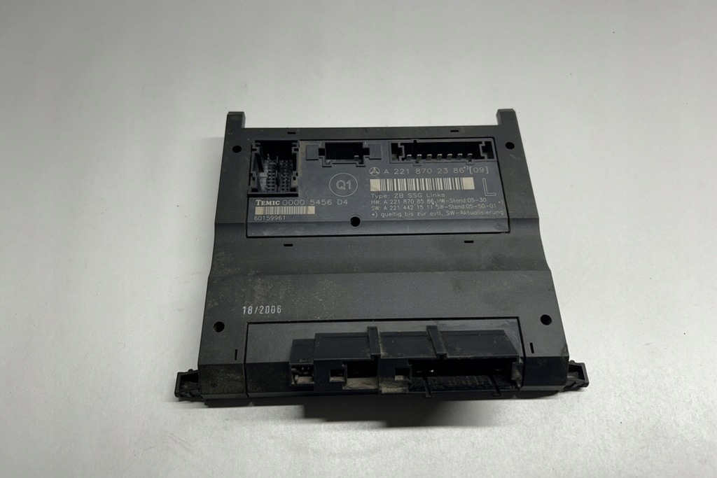 фото №10, Модуль przedniedo lewego сидіння mercedes-benz s w221 a2218702386 3.0l