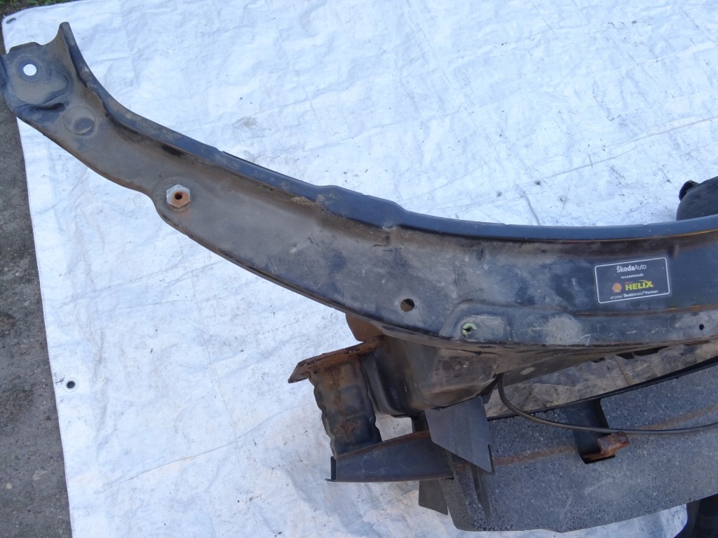 фото №10, Балка pas передний усилитель skoda fabia ii 2 1.2
