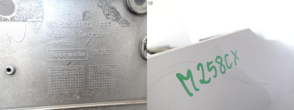 Porsche 991 911 turbo s 13-16 бампер задняя 4xpdc с Разборки