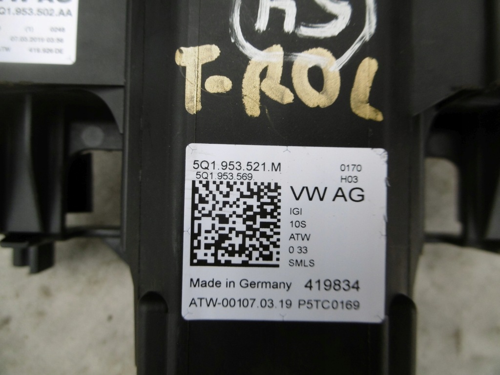 фото №6, Переключатель комбинированный 5q1953521m vw t-roc