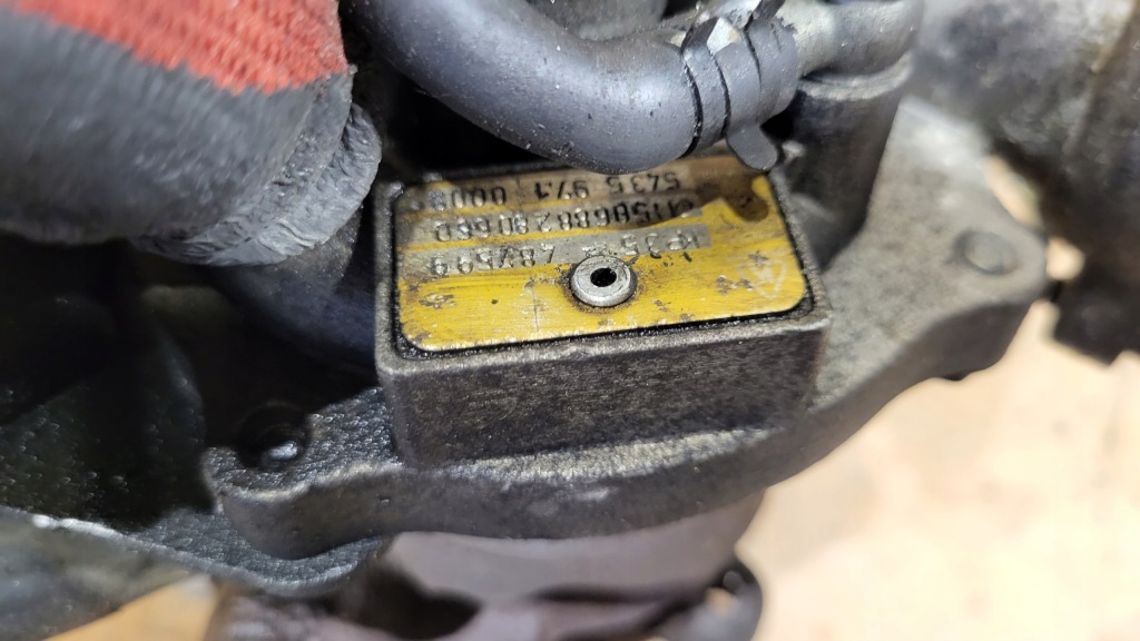 Турбина турбонагнетатель ford fiesta mk6 02- 1,4 tdci 487599 в Украине