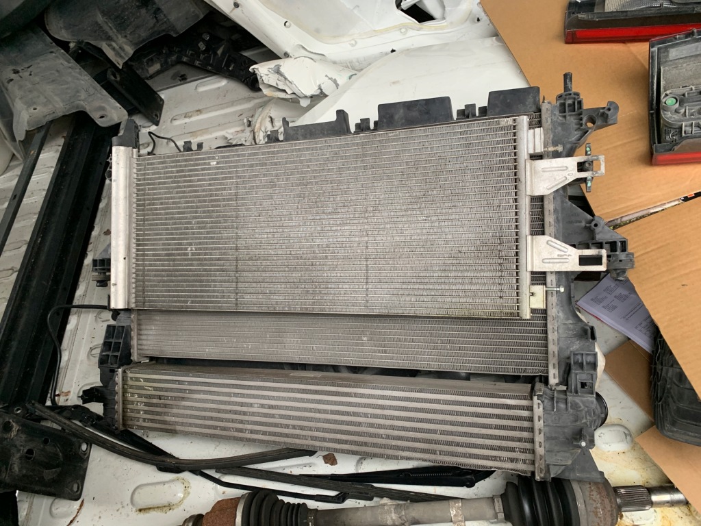 фото №1, Комплект радіатор jumper 2.0 boxter ducato polift