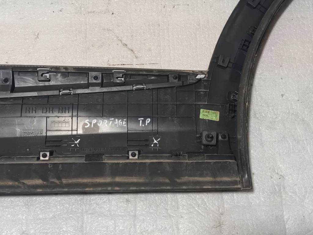 фото №10, Молдинг na дверь правый задняя kia sportage v задняя правая