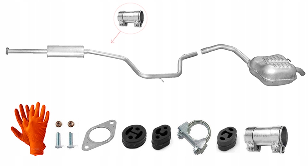 фото №1, Ford s-max 2.0 2006-2011 гасник глушники