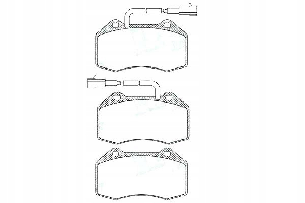 фото №1, Lpr комплект тормозных колодок ham. перед alfa romeo mito