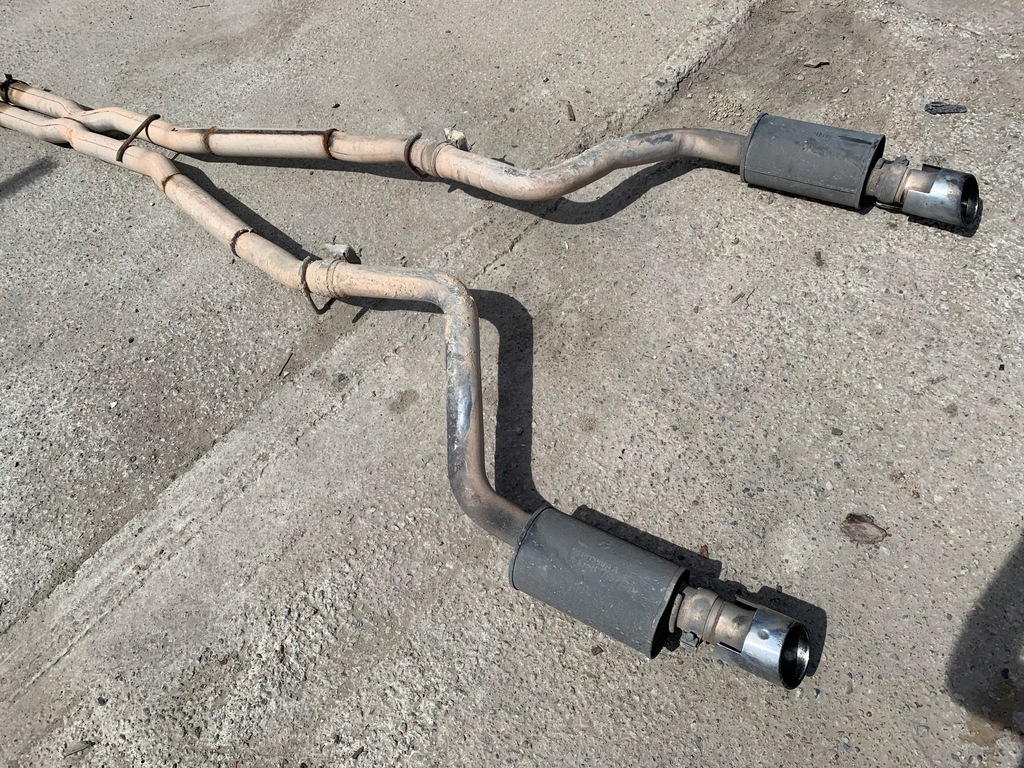 фото №15, Вихлоп гасник комплект dodge charger srt 6.4 16-