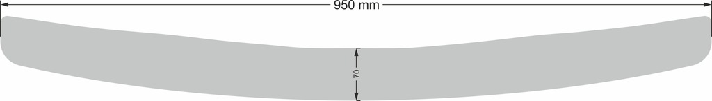 фото №9, Молдинг na бампер накладка vw up 2012-