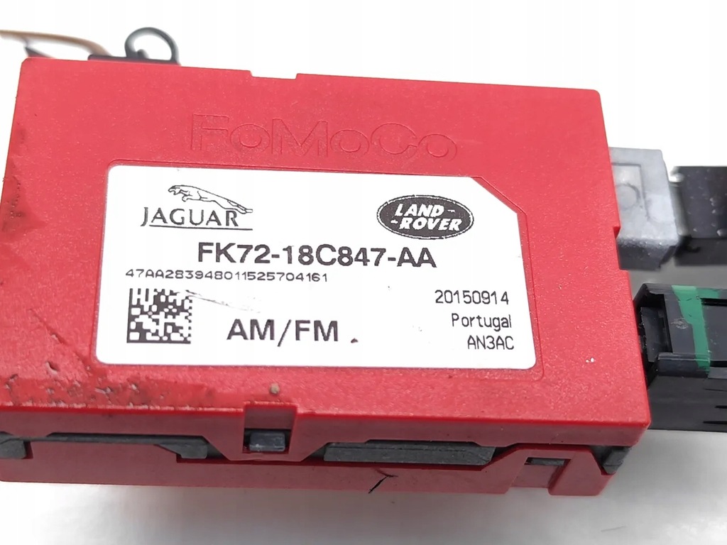 фото №7, Jaguar xe підсилювач антени 2015 седан 4/5dr fk72-18c847-aa 20150914 2.0 d
