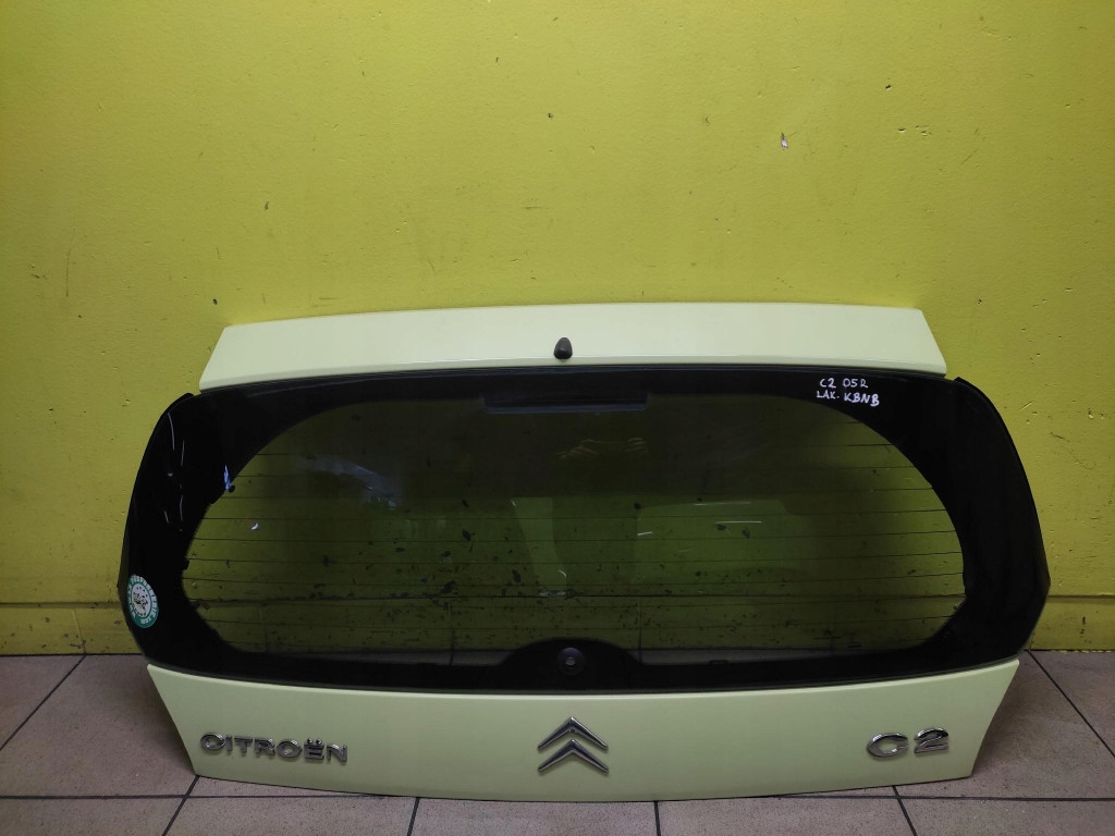 фото №1, Citroen c2 задня кришка багажника багажника kbnb