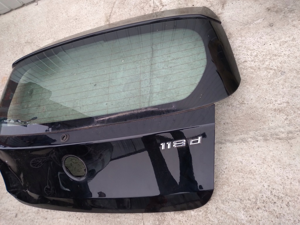 фото №7, Bmw e87 lift крышка багажника багажника schwarz 2 стекло