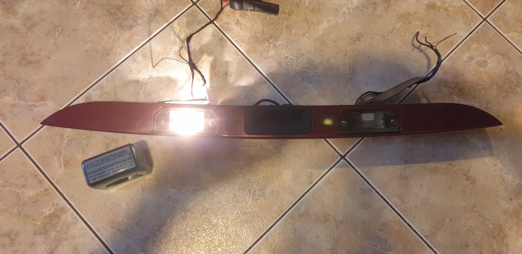 фото №13, Ford c-max cmax 1 mk1 i focus 2 kombi накладка молдинг задняя задний крышки