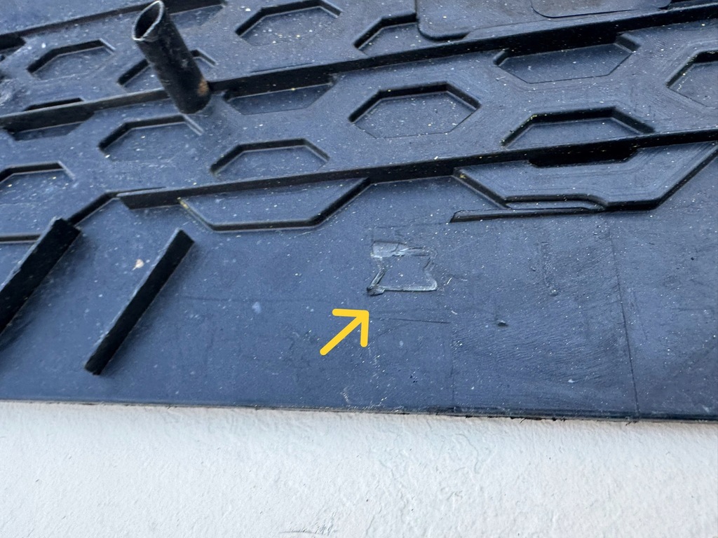 фото №13, Dodge ram iv 4 1500 08-13r накладка молдинг бампера задняя порог