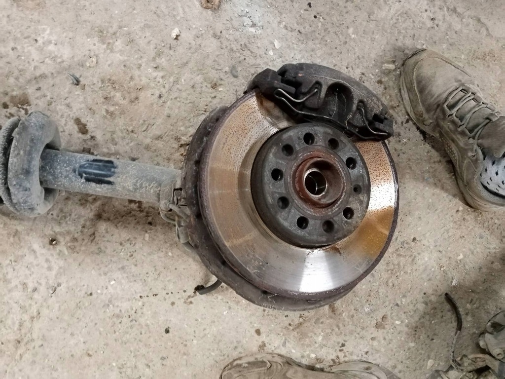 фото №5, Поворотный кулак амортизационная стойка передний правый vw caddy iii