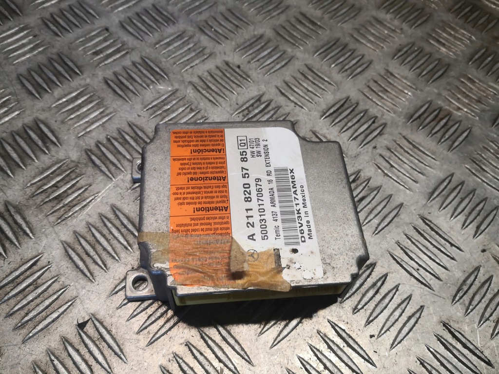 фото №1, Mercedes-benz e w211 блок управления / модуль подушка безопасности