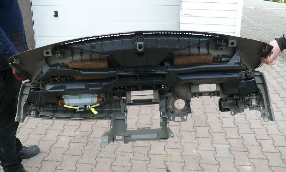 фото №11, Панель приладів приладова подушка безпеки nissan murano i z50 beż