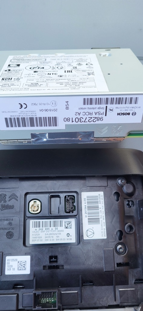 фото №4, Citroen c3 aircross навигация панель сенсорный радио