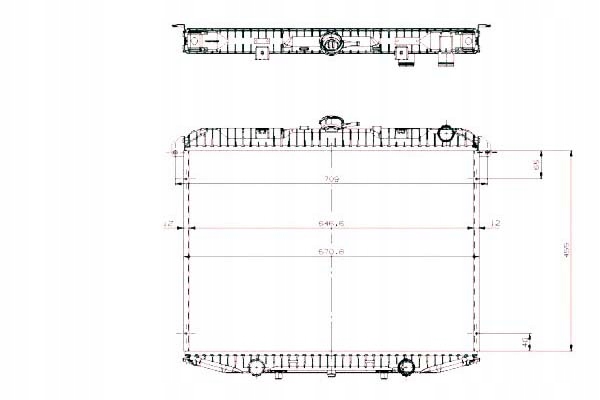 фото №2, Радиатор nissan terrano ii