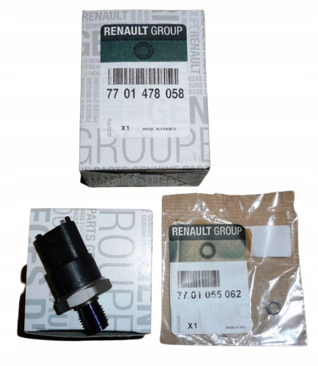 фото №1, Датчик давления топлива оригинал 7701478058 trafic 2 1.9dci