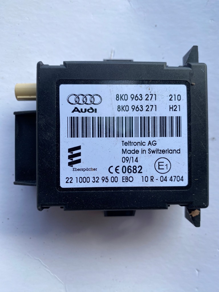 фото №1, Модуль webasto audi a4 b8 a5 8k0963271