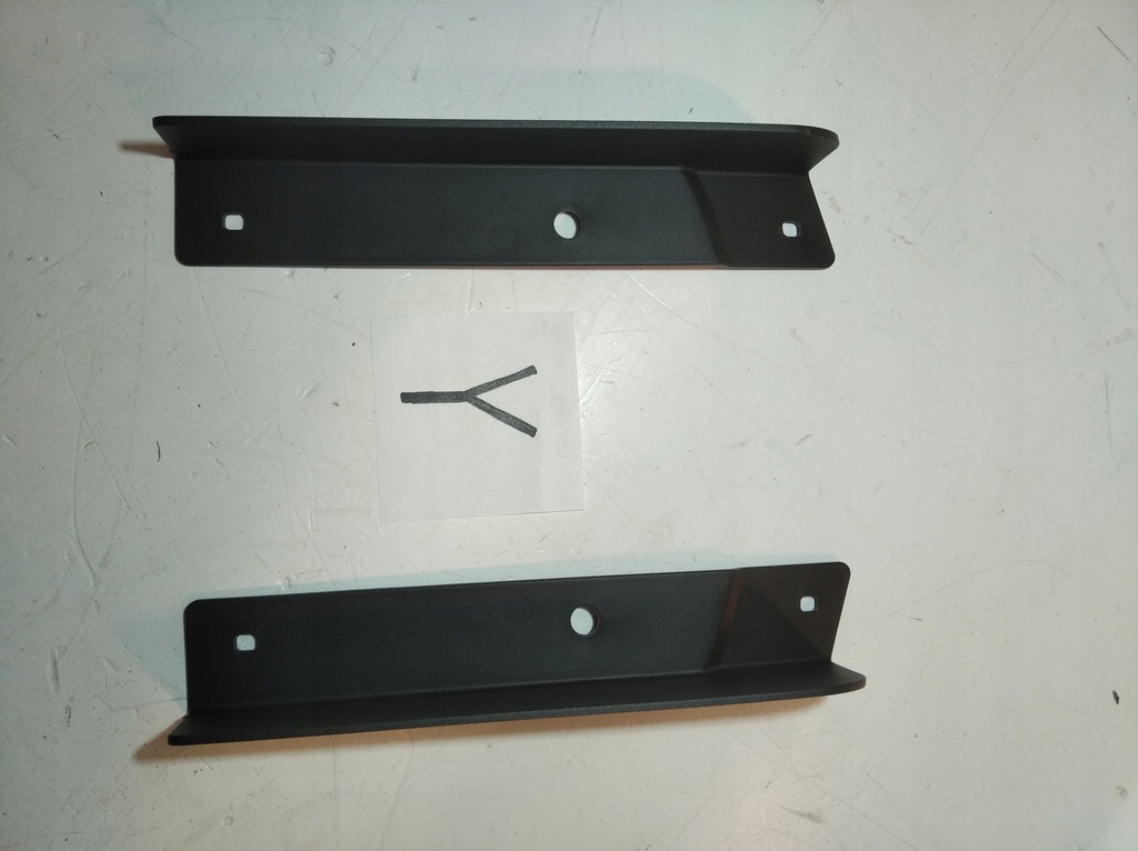 фото №1, Захист кронштейн поріг бампера правий лівий перед renault kadjar