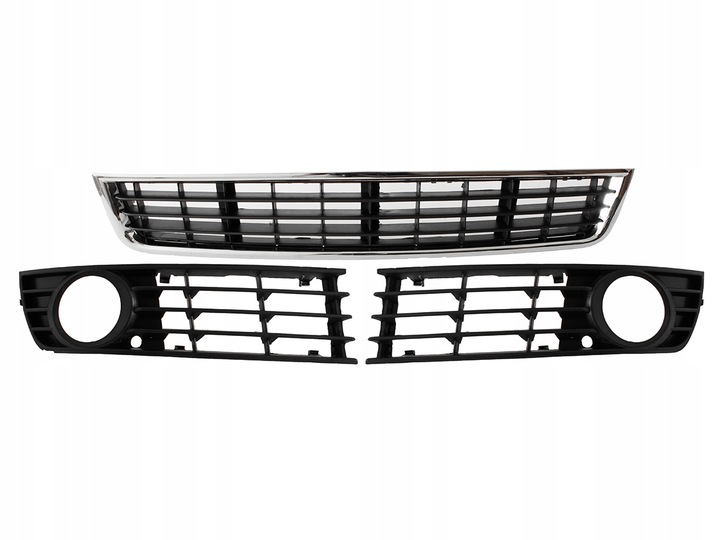 Купити Audi a4 b6 00-04 решітка радіатора решітка бампера kpl l+ś+p