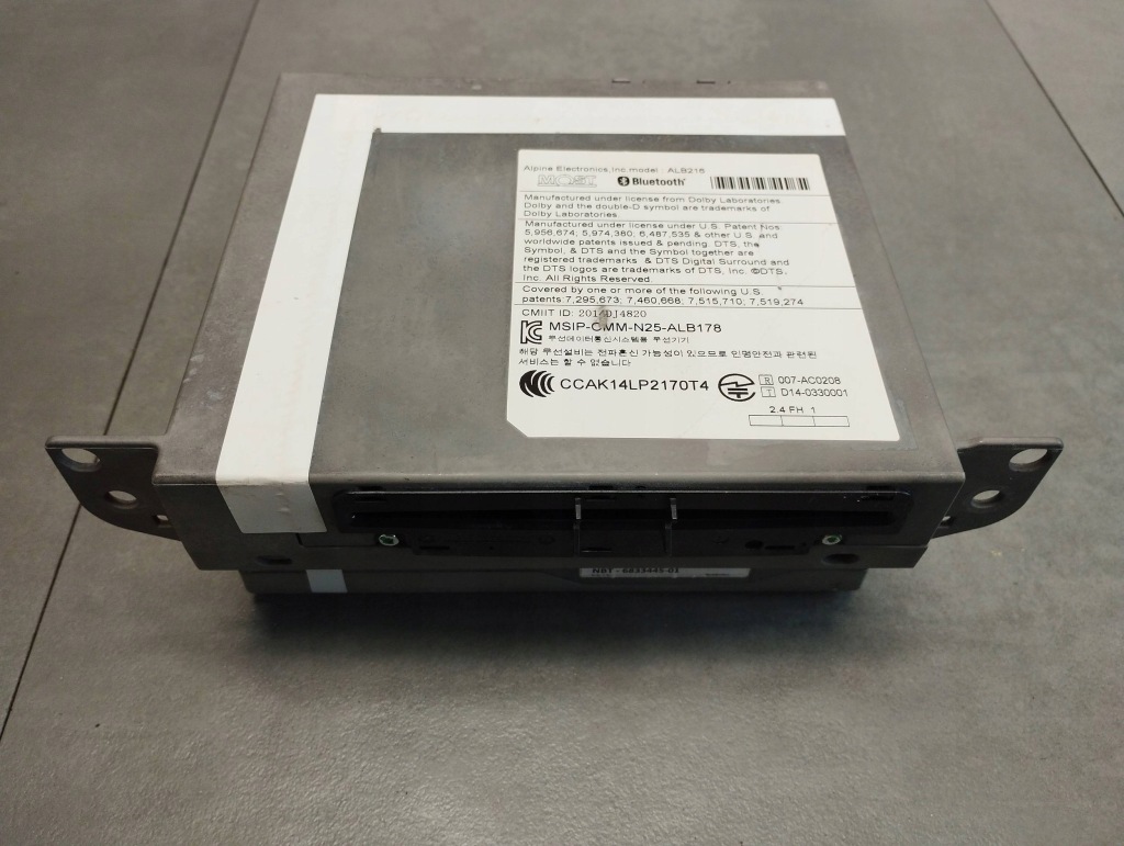 Купити Bmw 7 g11 радіопрогравач головний пристрій high 2 6833445