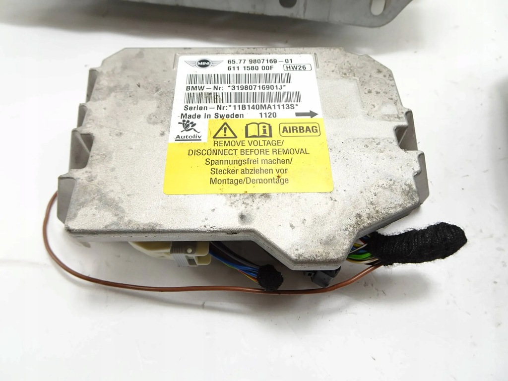 фото №9, Подушки безопасности подушка безопасности mini cooper r56