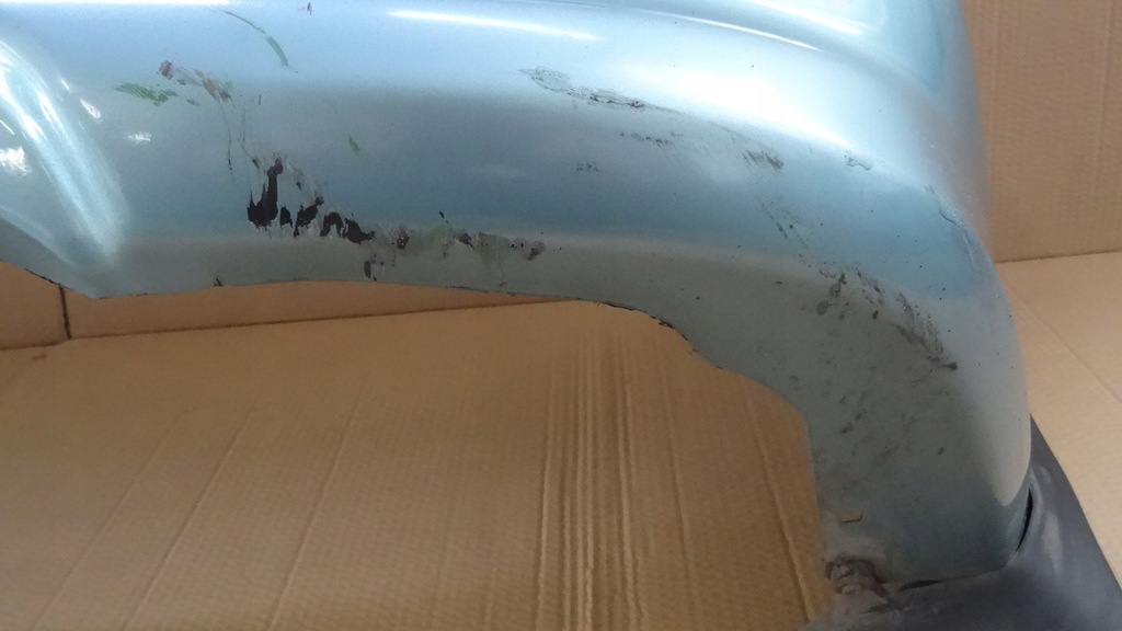 фото №10, Nissan almera n16 бампер задняя задний bw3k 5d