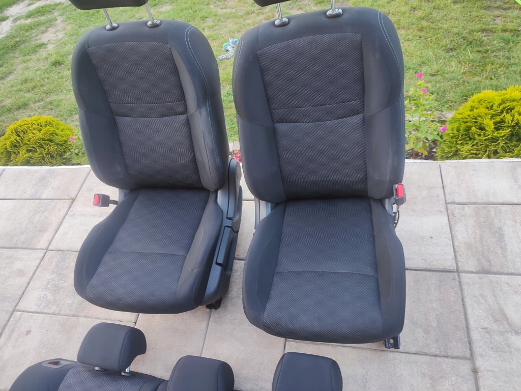 фото №13, Сидіння заднє сидіння перед задня комплект з подушки подушка безпеки nissan qashqai ii j11