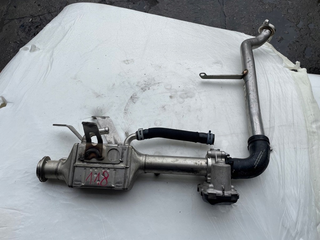 фото №11, Vw audi 3.0 tdi радиатор выхлопных газов egr 059131508cp 059131477m 059131509at