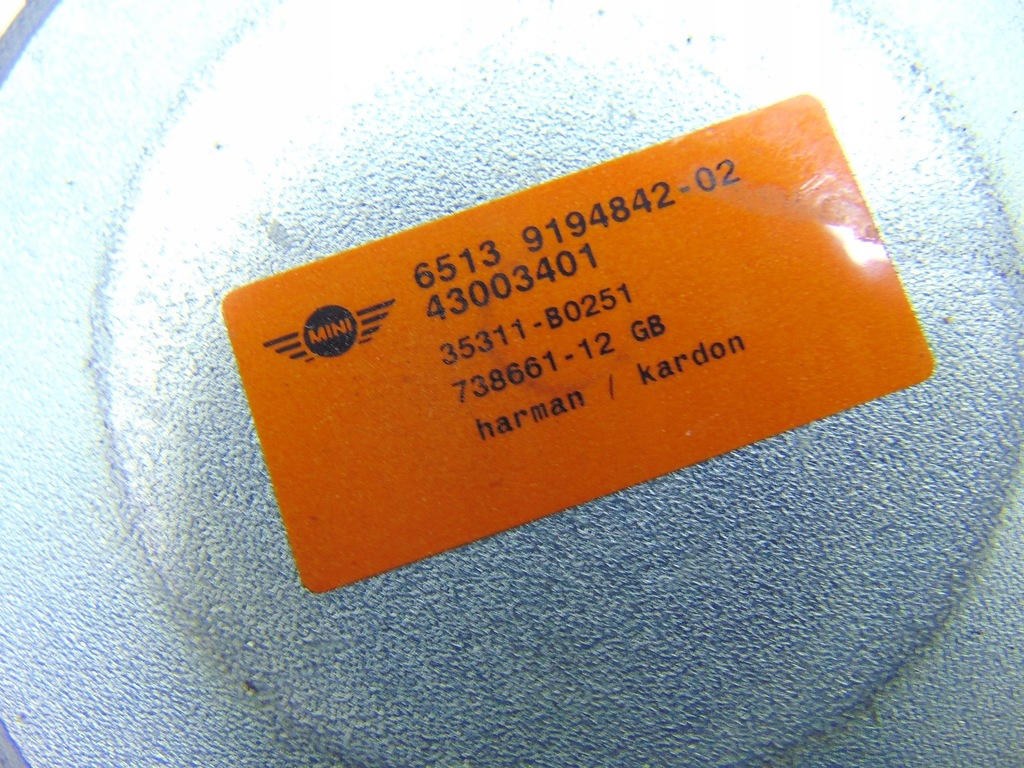 фото №3, Динамік низькочастотний mini r55 r56 r57 r58 9194842