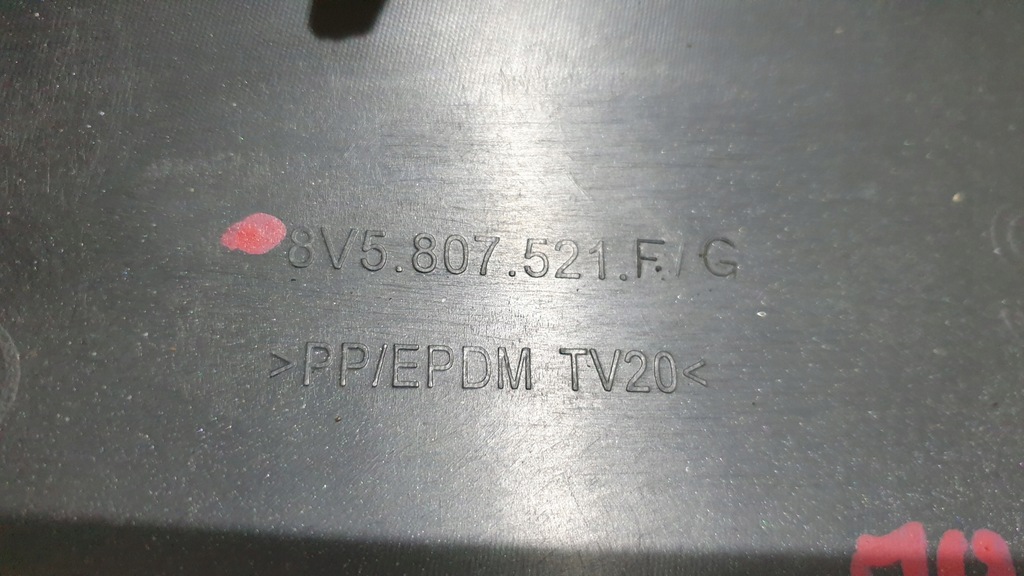 фото №10, Дифузор накладка бампера audi a3 sedan 8v5807521