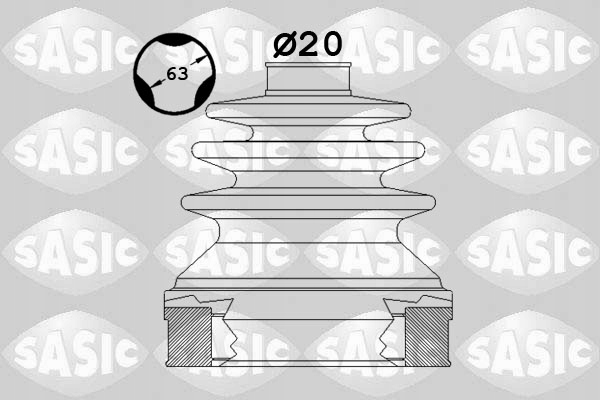 фото №10, Sasic 1900003 набір захист, система кермовий