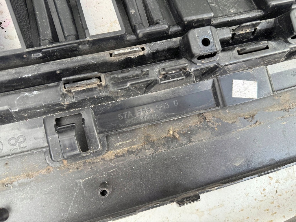 фото №15, Skoda karoq 57a lift 2021 lci бампер перед передний решётка радиатора 57a853653g