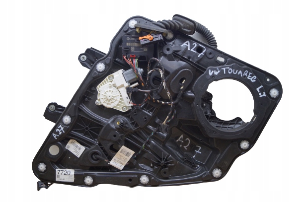 фото №1, Vw touareg 7p механизм стекло левый задняя 7p6839755a