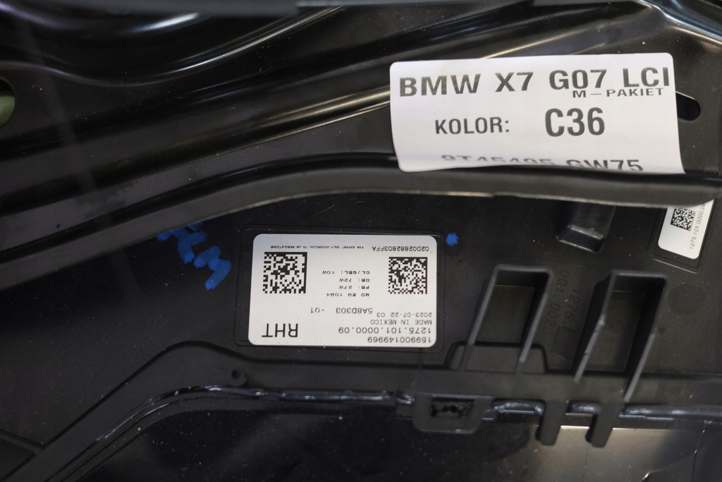 фото №9, Перед bmw x7 g07 lci lift капот бампер m-pakiet крыло лампа pas c36