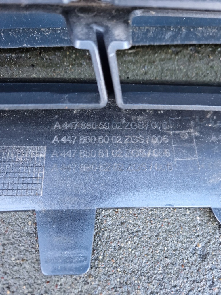 фото №12, Mercedes vito w447 бампер перед