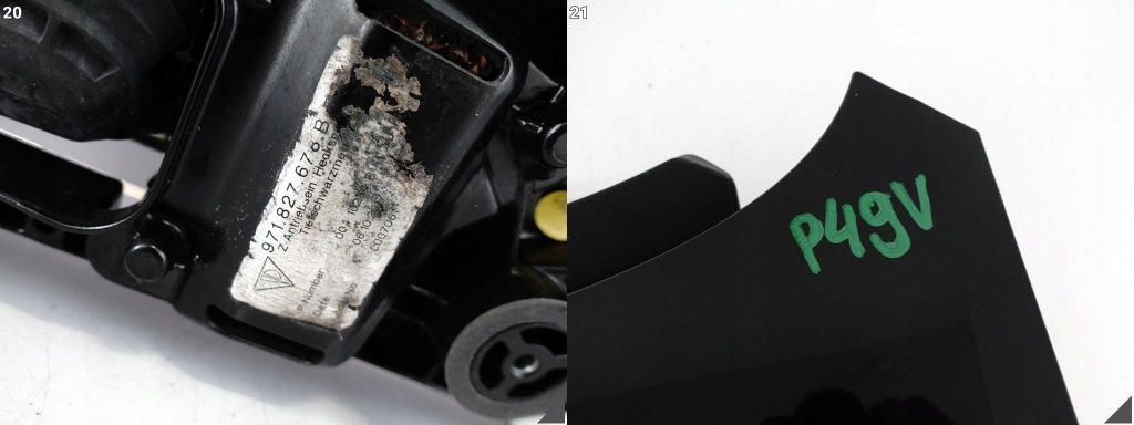 Porsche panamera 971 turbo крышка багажника механизм привод спойлер спойлер крыло задняя Оригинал