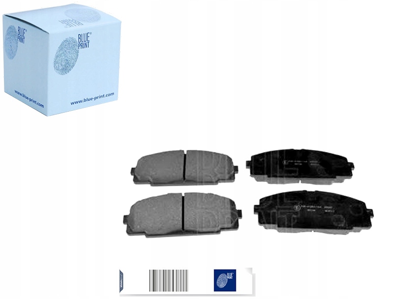 фото №1, Blue print adt342109 набір гальмівних колодок гальмівних, гальма дискові
