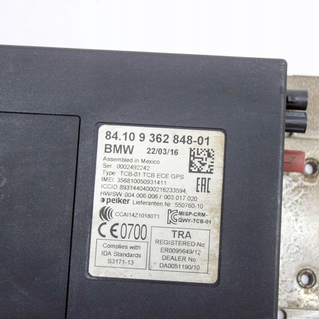 фото №6, Bmw 6 f12 f13 2013 модуль / блок управления bluetooth