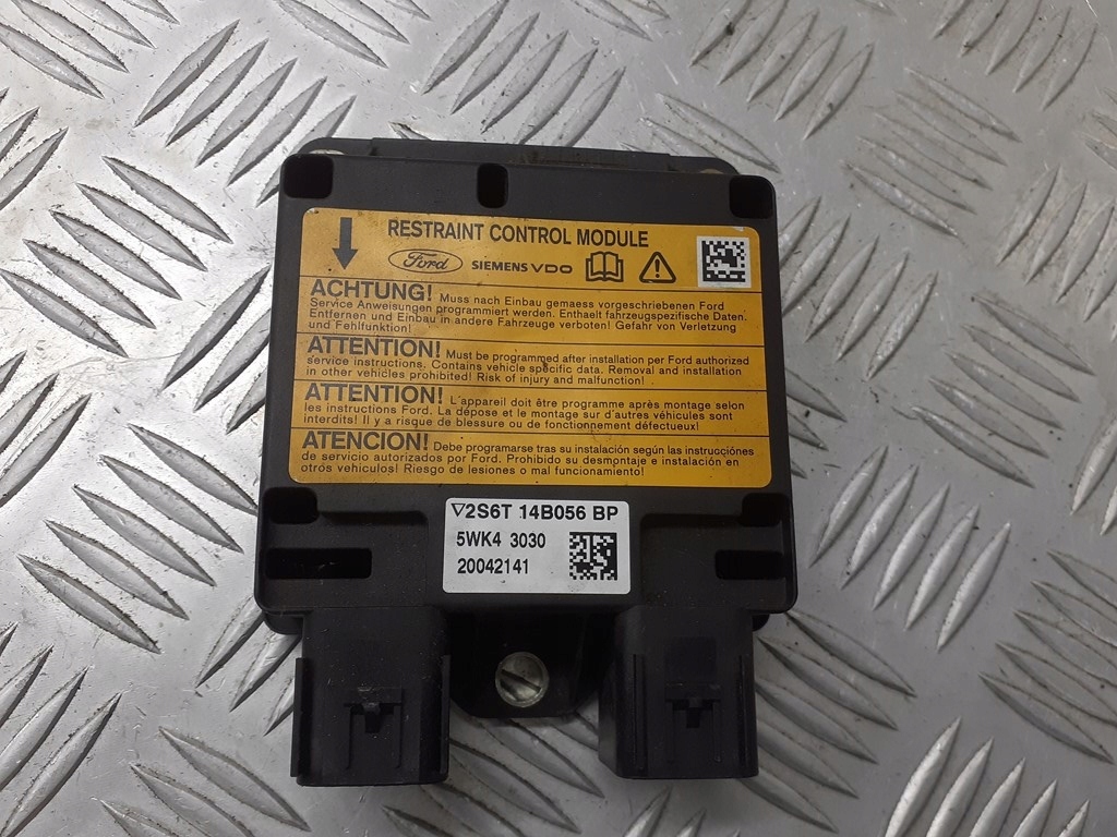 фото №1, Модуль подушка безопасности ford fusion 1.4 2s6t14b056bp