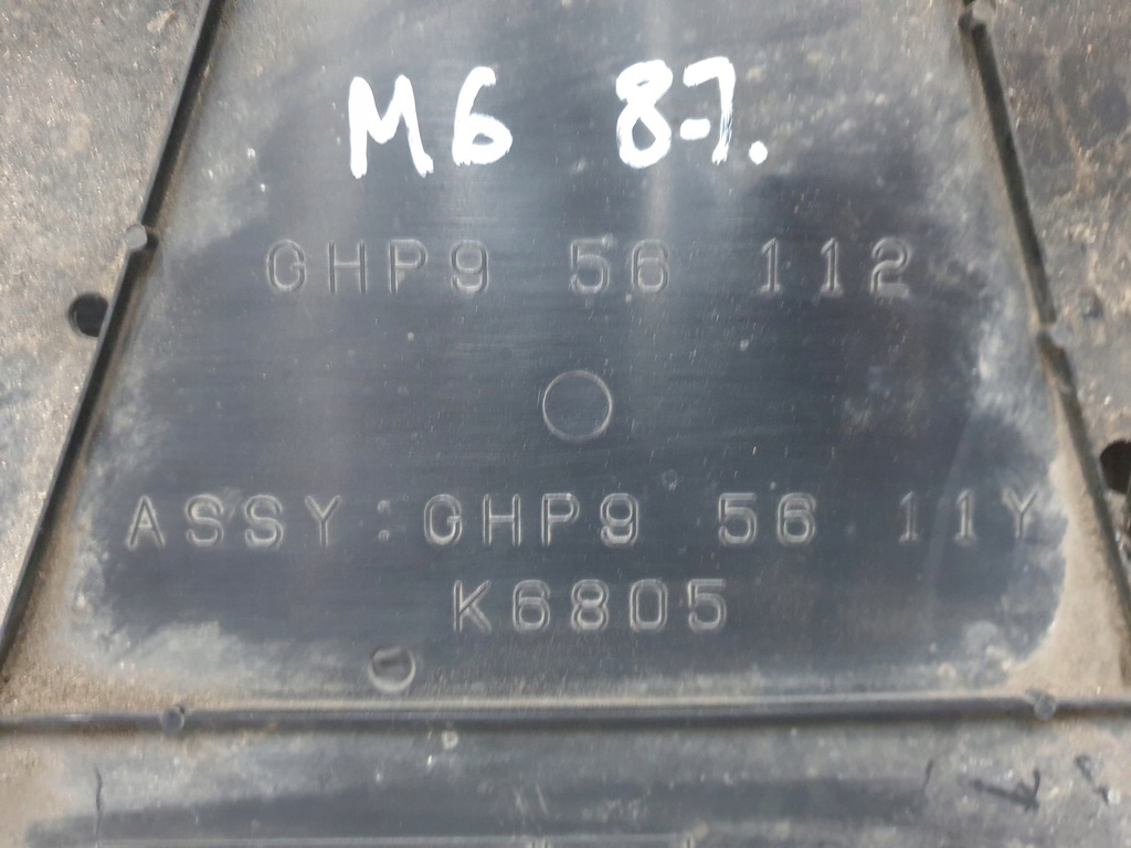 фото №9, Mazda 6 gj 12-15 42b 2.2 d sedan плита pod бампер защита двигателя нижняя