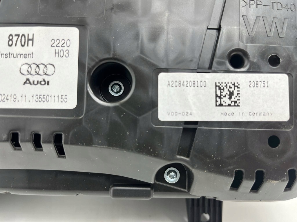 фото №11, Audi a3 s3 8v 2014 счетчик / спидометр